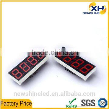 Free Sample Manufacture 4 digit 7 segment led display Red