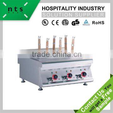 fast food hotel restaurant counter top electric noodle cooker