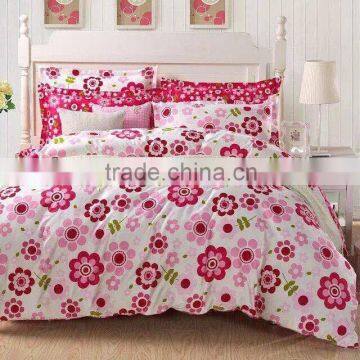 Wide width microfiber Polyester brushed bed sheet fabric /printed bed sheet fabric