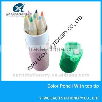 Mini Color Natural Wooden Color Pencil in Tube