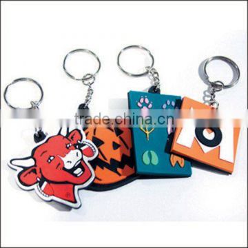 2D soft pvc key chain