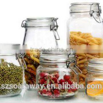 Alibaba china supplier simple glass container for jam for gifts