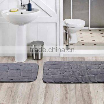 JACQUARD & PRINTED FLEECE BATHMATS