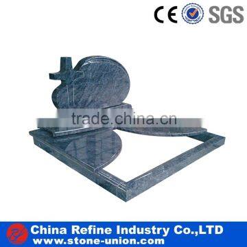 Top Quality China Blue Granite Monuments, Gravestone