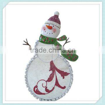 New design christmas iron snowman