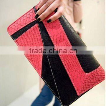 trendy fancy new fashion colorful clutch handbag