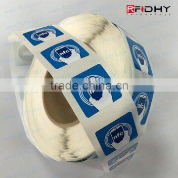 Can not be remove nfc stickers & labels for asset location manager