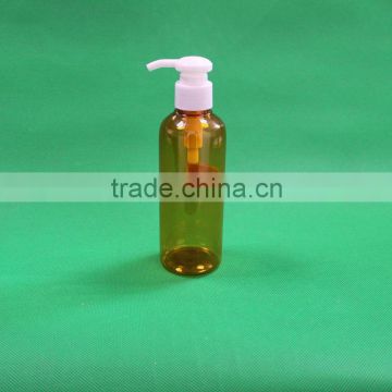 pet plastic shampoo bottle packaging/OEM plastic shampoo bottle/shower gel bottle