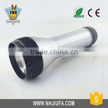 Full stock plastic flashlight AA simple design plastic flashlight