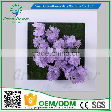 2016 Wholesale3D Искусственные растения, картина для стены, букет, свадебные цветы из шелка