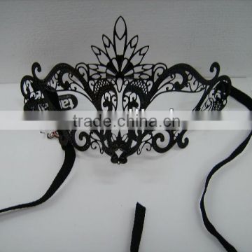 Masquerade Mask Black lace effect MK022