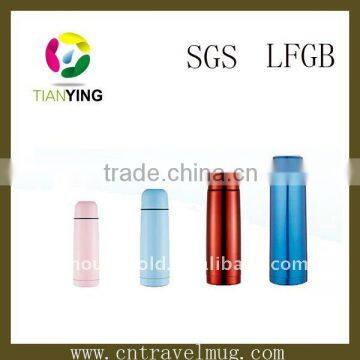 colourful stainless steel vacuum flask thermos cup