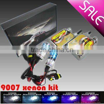 9007 HID xenon kit AC slim normal wireless ballast 12V24V 35W 55W 75W 4300k 5000k 6000k 8000k 10000k 12000k 30000k