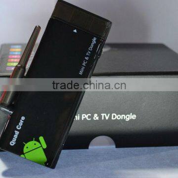 CX-919 Quad Core Quad GPU Android HDMI TV Dongle with TF Card Slot and External Antenna