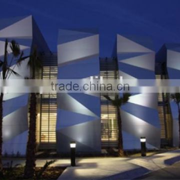 manufacturer supply 4mm 5mm fireproof exterior PVDF aluminum composite panel