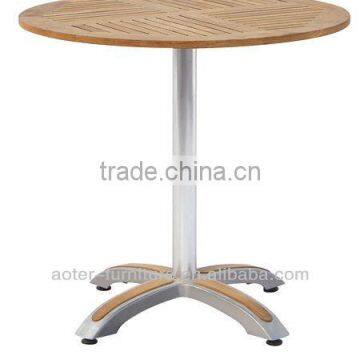 Round wooden dining table designs in wood