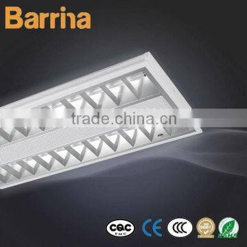 2015 Fashion BGL12030A energy saving t5 2*18W led grille lamp fixture