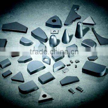 Tungsten carbide brazing tips for cutting tools welding head G type