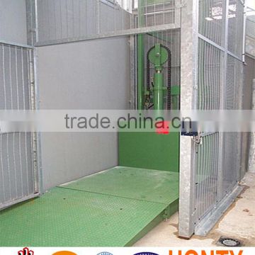 Cheap sale outdoor on ground lead rail lift platform Models can choose