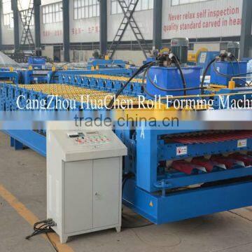 Double Layer Roof Panel Color Steel Sheet Roll Forming Machine