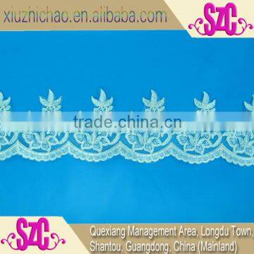 Factory Direct Sales rope lace White mesh wedding trims