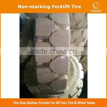 White Forklift Tires Non Marking Forklift Tires White