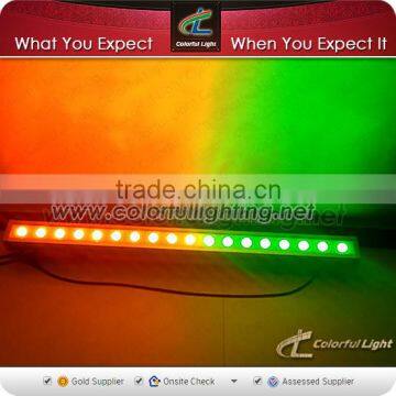 Hot product led RGB 3 in 1 18*3w wall washer light with factory price