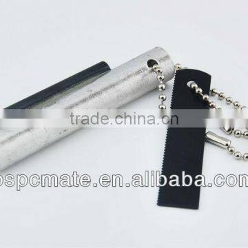 New round metal Flint Fire Starter with stricker