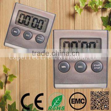 Good quality stainless steel digital oven timer with alarm
