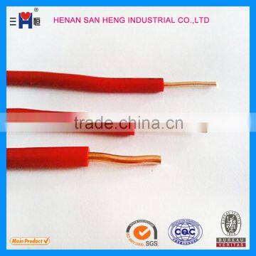 Top selling electric wire&cable electrical cable pvc insulated wire