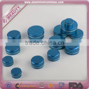 Stackable Aluminum Cosmetic Cream Jar