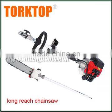 CHINA multifunction chain saw long reach gasoline chainsaw with CE