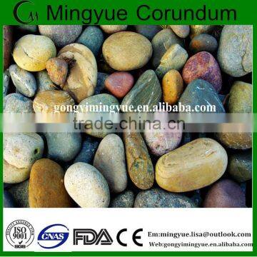 natural river pebble stone,decorative cobble stone