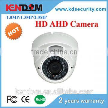 Kendom 2Megapixel Security Best Selling AHD CCTV Camera Mini Casing Vari - focal Lens AHD Camera Tester