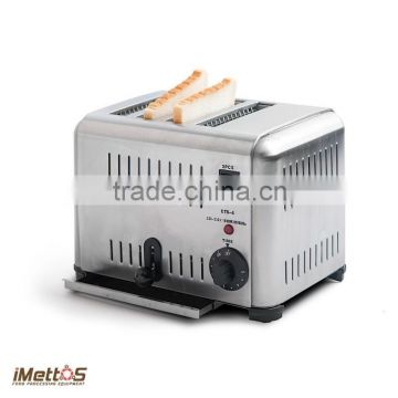 Stainless Steel Made 4-Slice Bread Toaster Mini Toaster