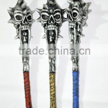 Wholesale Warcraft Simulation Military Weapons Three Colorful PU Foam Skull Hammer