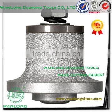 high quality vacuum brazed diamond router bit for glass edge grinding and profiling