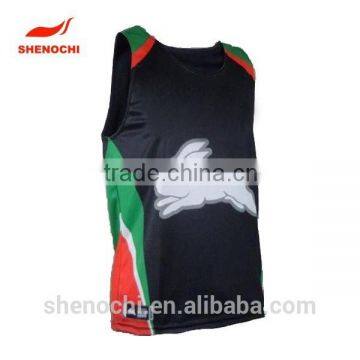 New design jumping rabbit wholesale tank top gym printed