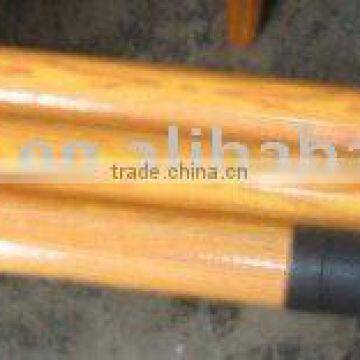 PVC coated wooden broom handle