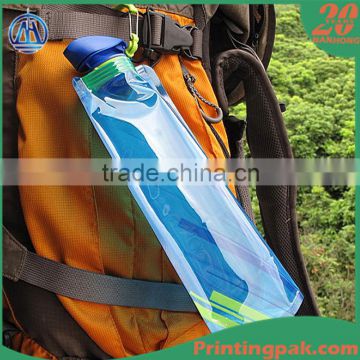 BPA free folding water bottle/collapsible water bottle/foldable water bottle