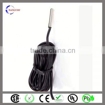 high accuracy teflon wire pt1000 rtd temperature sensor