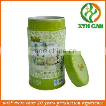 cylinder tin tea can wholesale