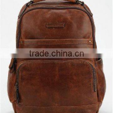 Factory fashion high quality wholesale PU leather backpack bag