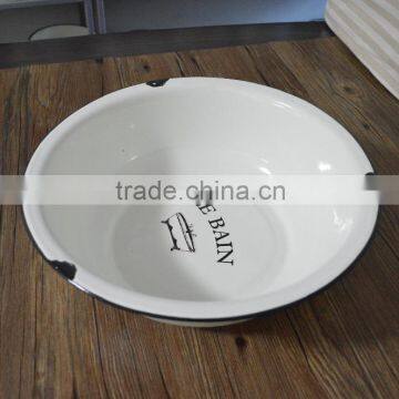 2046 dia36cm enamel bathroom wash basin