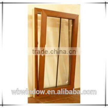 Modern House Design PVC Tilt and Turn Grill Design Window,PVC Glass Windows and Doors photo-2