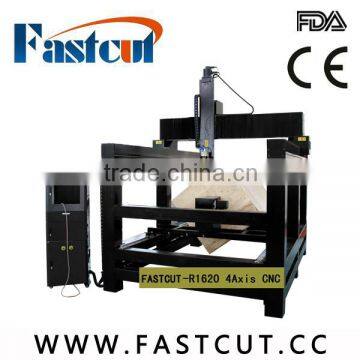 Bigger Size Multi Spindles 3D 4 Axis Rotary CNC Router photo-4