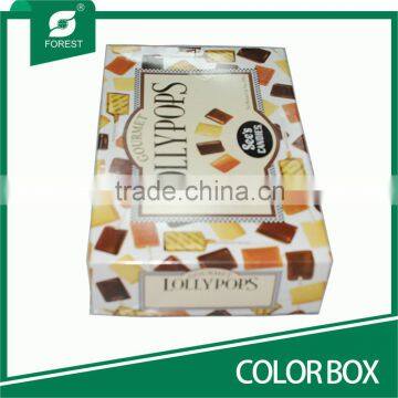 WHITE CARDBOARD COLOR CANDY BOX photo-2