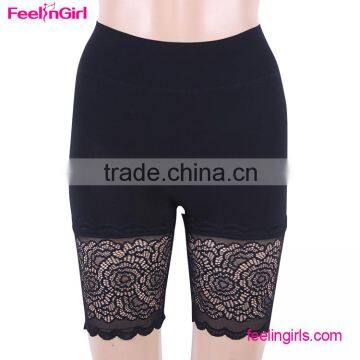 2016 New Black ladie lace up butt lift new style ladies pants