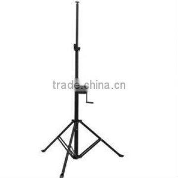 High Quality Handle Crank Light and Speaker Stand Floog Light Aluminum Tripod Stand