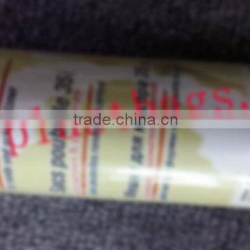 HDPE Bin liners garbage bags on roll with handle